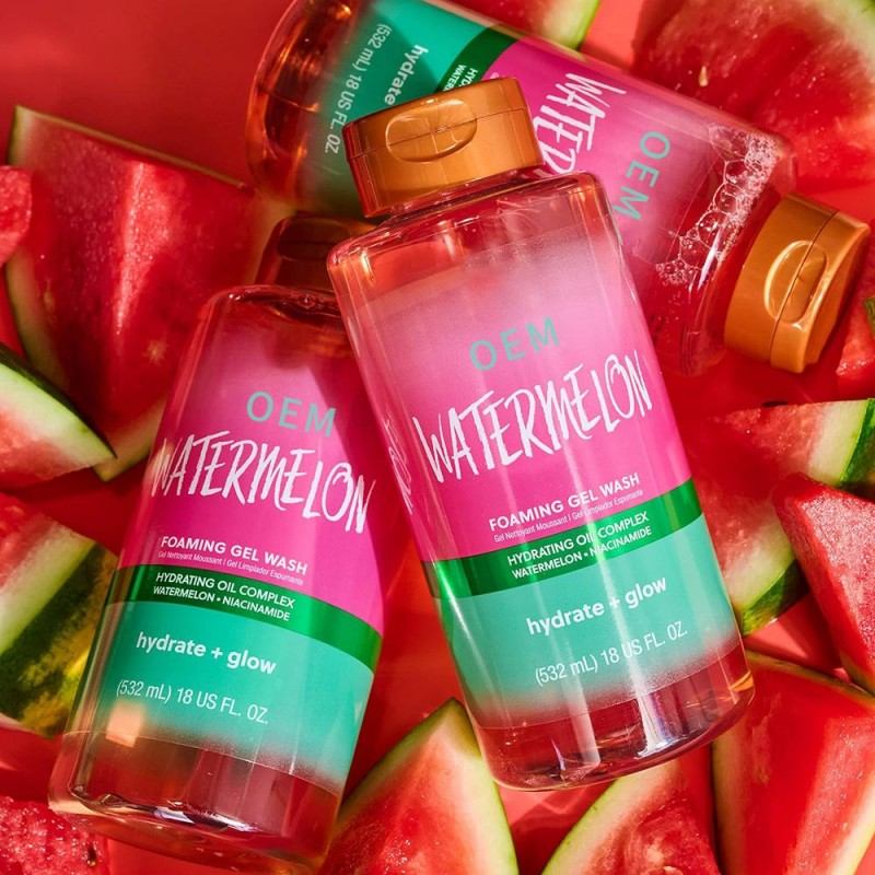 Milih Pabrik Watermelon Awak Cuci - Favorit Anyar kanggo Skancare Panas