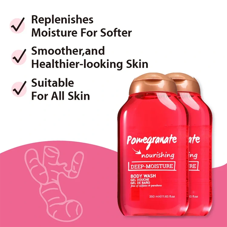Jahe & Delima Deep-Moisture Body Wash