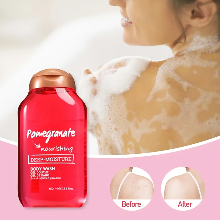 Cuci awak jahe pomegranate